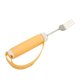 thumbnail image 1 of Tenedor De Utensilios Adaptativos, Fácil Agarre Ayudas Para Comer Utensilios Hebilla De Bloqueo Tenedor De Acero Inoxidable Práctico Diseño Ponderado Bola Giratoria Para ANGGREK Adaptive Aid Fork, 1 of 8