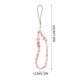 thumbnail image 3 of 4 unids creativo piedra cuentas de cordones lanyard teléfono colgando encanto anti-perdido cadena de cámara, 3 of 5
