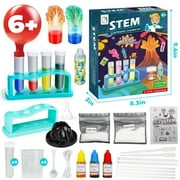Huge Wave Science Kits for Kids Age 8-12, 14 Science Experiments for Kids 9-12, Education Volcano Science Kit,Christmas Gifts Chemistry Lab Scientific Tools, Chemistry Set for Kids 5-10 8-12