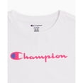 thumbnail image 3 of Champion Girls Meet and Greet Loose-Fit Tee - White - Size X-Large, 3 of 5