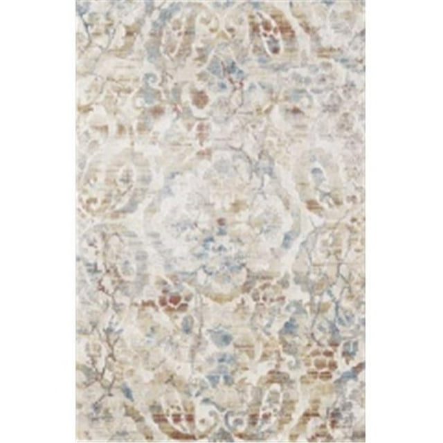 Dynamic Rugs PM284432109 Prism Rugs, Ivory & Multi - 2.2 x 7.7 in.