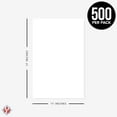 thumbnail image 6 of Bright Color Paper Regular 24lb - 1 Ream of 500 Papers Per Pack (11 x 17, White), 6 of 6