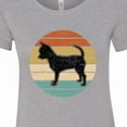 thumbnail image 4 of Inktastic Chihuahua Dog Retro Sunset Women's T-Shirt, 4 of 5
