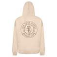 thumbnail image 3 of Men's Levelwear Khaki San Diego Padres Uphill Oversized Full-Zip Hoodie, 3 of 4