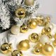 thumbnail image 4 of 24 bolas navideñas de 3/6 cm para decorar el árbol de Navidad, colgantes para colgar en el hogar, fiestas, Año Nuevo, 4 of 5