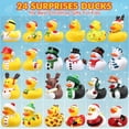 thumbnail image 2 of Naler Christmas 24 Days Rubber Ducks Advent Calendar 2024 for Boys & Girls,Kids Xmas Party Favors, 2 of 8