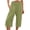 Mint Green, variant on Staron Women's Wide Leg Pants High Waist Straight Leg Casual Loose Elastic Waist Capri Pants with Sashes Beach Vacation Comfy Relaxed Fashion, Pink 3XL
