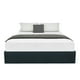 thumbnail image 1 of Base de Cama King Size Azul Marino Madera ONSTORE, 1 of 4