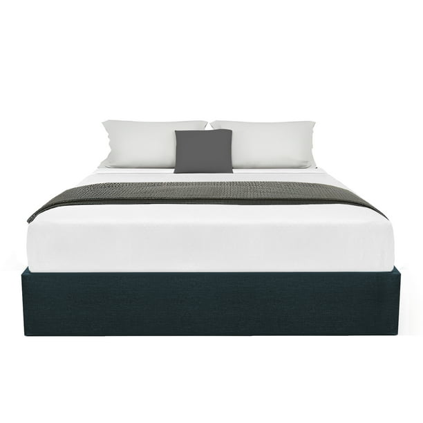 Base de Cama King Size Azul Marino Madera ONSTORE