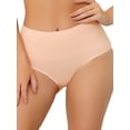 thumbnail image 1 of INSPIRAR CHIC Ropa interior para el Día de la Madre para Mujeres, Panties de Control de Abdomen de Cintura Alta, Breves Transpirables S Rosa, 1 of 4
