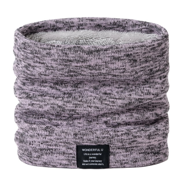 FOCUSNORM Cache-Cou pour Hommes Hiver Style Tête au-Dessus Imprimé de Lettres Chaud Mode Confortable Cache-Cou