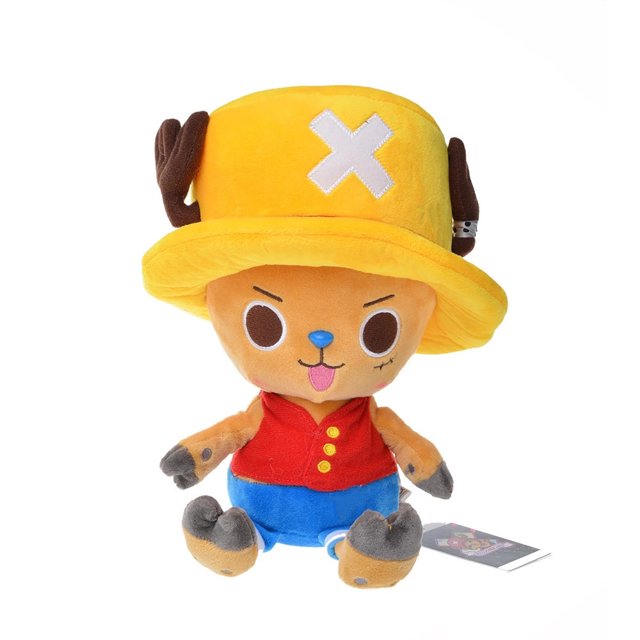 ORLANTHA regalo de cumpleaños Chopper juguetes de peluche de dibujos animados Chopper muñeca Luffy juguetes de peluche mono D Luffy Tony Chopper lindo juguete juguetes de peluche figura de Anime muñec
