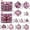 5#, variant on Fasiaou 1 Counts Plastic Christmas Ornament Balls Shatterproof Glitter Holiday Party Decor for Tree Home Office Hotel Festive Decorations Bulk