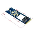 thumbnail image 3 of M2 SATA Adapter Convert Card B-M KEY M.2 NGFF SATA SSD to 7Pin Adapter Board Card Support 2242 2260 2280 Main Board, 3 of 6