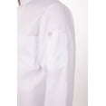 thumbnail image 3 of Chef Works Le Mans Men’s Chef Coat, Long Sleeve Chef Jacket with Thermometer Pocket, 7XL, White, 3 of 7