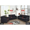 thumbnail image 2 of PonLiving Furniture F2501 Living Room Sofa Set, Grey - 3 Piece, 2 of 9