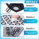 thumbnail image 3 of Juego de 6 Marcadores Multiángulo de 100 Puntos para Escáner 3D, Pegatinas de Puntos, Escáner de Aerosol, Plataforma Giratoria de 3 mm., 3 of 5