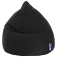 thumbnail image 3 of Easy Collection Contemporary Polyester Microfiber Upholstered Bean Bag Chair, Multiple Colors, 3 of 5