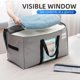 thumbnail image 3 of Extra Large Moving Bags, 4 Pack Clear Heavy Duty Totes For Storage with Visible Window, Wrap Around Handles, Storage Bags for Space Saving, Alternative to Moving Boxes, 3 of 5