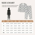 thumbnail image 4 of Gaeub Panda Bear Women' Long-Sleeve Shirt and Full-Length Bottom Pajama Set Loungewear Soft Pjs Sleepwear Set-Small, 4 of 7
