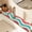 Colorful Wavy Line, variant on Faucet Mat for Kitchen Sink 15'' Sink Splash Guard Mat Super Absorbent Fast Drying Drain Pad Dragon Scales and Water Droplets