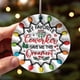 thumbnail image 4 of onlyliua ¡ ¡Ofertas Del Día Por Tiempo Limitado! 2024 Regalos Navideños Colgantes para Familiares y Compañeros Decoración Redonda para Árbol de Navidad, 4 of 7