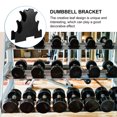 thumbnail image 2 of Miangastore Desktop Dumbbell Holder Dumbbell Placement Rack Dumbbell Bracket Multi-layer Dumbbell Rack, 2 of 8