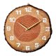 thumbnail image 1 of Reloj de pared,Reloj de pared rústico de madera silencioso estilo casa de campo,Reloj colgante de anillo anual para cocina y comedor,Reloj de pulsera decorativo para hotel Estilo B, 1 of 8