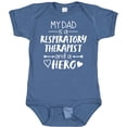 thumbnail image 3 of Inktastic My Dad is a Respiratory Therapist and a Hero Boys or Girls Baby Bodysuit, 3 of 5