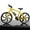 Yellow, variant on Kayannuo Kids Toys Christmas Mini Alloy Racing Bicycle Toy Mini Mountain Bike for Vehicle Home Decoration Baby Toys Birthday Gifts