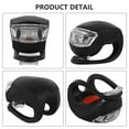 thumbnail image 4 of MesaSe 2pcs Silicone Bicycle LED Lights Bike Light Bicycle Front Rear Light Waterproof 3 Switching Modes for Road Bike MTB, 4 of 9