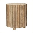 thumbnail image 1 of Safavieh Table d'Appoint Ronde en Teck Marron, 1 of 1