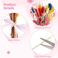 thumbnail image 4 of Pink Pampas Dried Flower Bouquet, Colorful Pampas Grass Floral Arrangement, Vibrant Mixed Bouquet for Home Decor, Table Centerpiece, Wedding Decoration, DIY Vase Display, 4 of 6