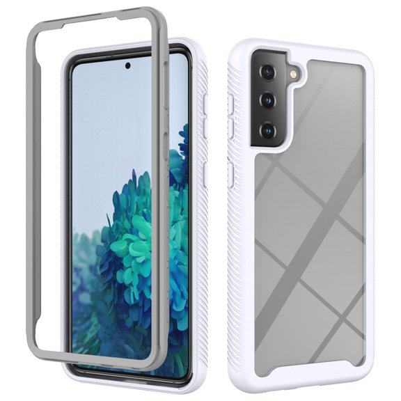 For Samsung Galaxy S21 Plus 5G Starry Sky Solid Color Series Shockproof PC   TPU Protective