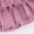 thumbnail image 4 of LNWUY Tutu Dress for Girls Tutu Skirt Solid Color Elastic Waistband Ballet Elastic Waistband Mesh Skirt Dance Skirt Layered Skirt Pink 1 Years, 4 of 5