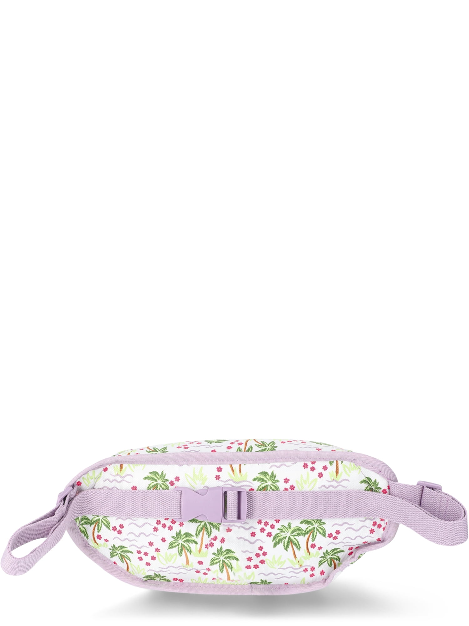 No Boundaries Beach Cooler Fanny Pack, White Palm, Women’s