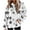 White, variant on Maplenight Women's Star Graphic Hoodies Fleece Cute Oversized Sweatshirts Loose Fit Casual Fall Pullover Tops Clothes