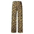 thumbnail image 5 of WEAIXIMIUNG Pantalon Extensible pour Hommes Mode Homme Décontractée Imprimé Léopard Numérique 3D Pantalon Droit Décontracté de Bureau, 5 of 5