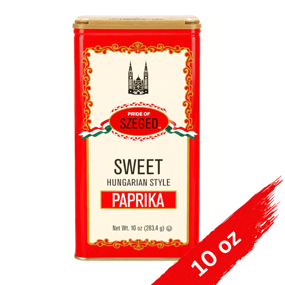 Szeged Sweet Hungarian Style Paprika, 10 oz, Ground Paprika Spice