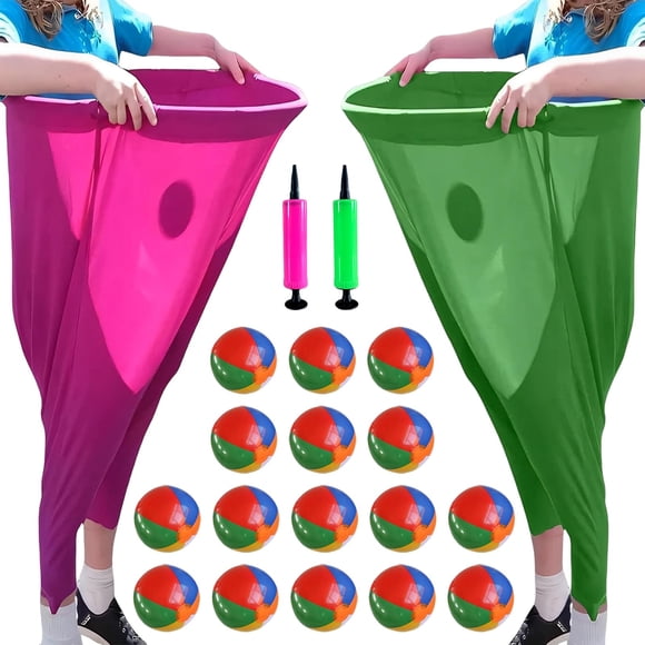 Juego POYIPI de Granny Pants Yard con 20 bolas hinchables