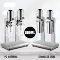 thumbnail image 6 of VEVOR Milkshake Maker, Double-Head Milkshake Machine, 560W Milkshake Mixer, Malt Maker with 800ml Cups (Stainless Steel/PC), 2-Speed Electric Milk Shake Machine, 36000RPM Drink Mixer, Stainless Steel, 6 of 9