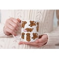 thumbnail image 7 of MUGBREW 11 Oz Ceramic Tea Cup Coffee Mug, Playful Posture Toy Poodle, 7 of 7