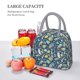 thumbnail image 5 of Balery Underwater Creature Bolsa de Almuerzo para Mujeres, Caja de Almuerzo, Bolsa de Almuerzo Pequeña Impermeable, Tote de Almuerzo Reutilizable con Gran Capacidad, 5 of 6