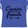 thumbnail image 3 of Inktastic Cousins Make the Best Friends with Arrow Gift Toddler Boy or Toddler Girl T-Shirt, 3 of 4