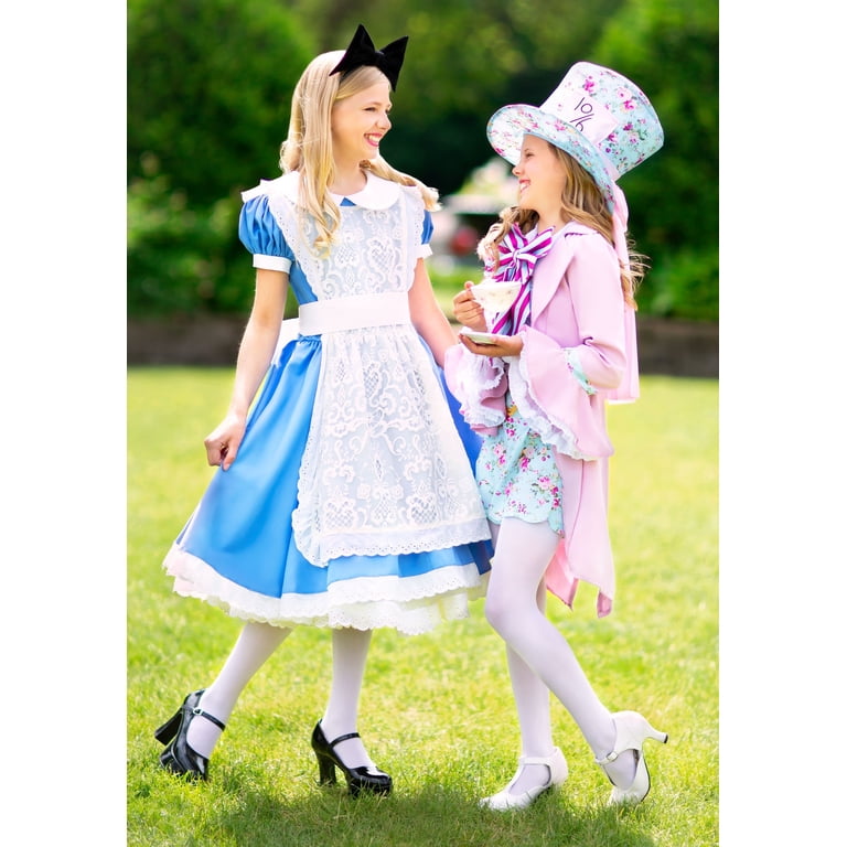 Pretty Mad Hatter Girls Costume