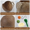 thumbnail image 3 of Nido para Pájaros kathson Casita Natural de Cáscara de Coco 27x14cm, 3 of 6