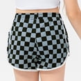 thumbnail image 4 of ZACPNCV Toddler Kids Lightweight Breathable Jogger Shorts Summer Hawaii Beach Shorts Elastic Waist Causal Sweatpants Black 6-8 Years, 4 of 7