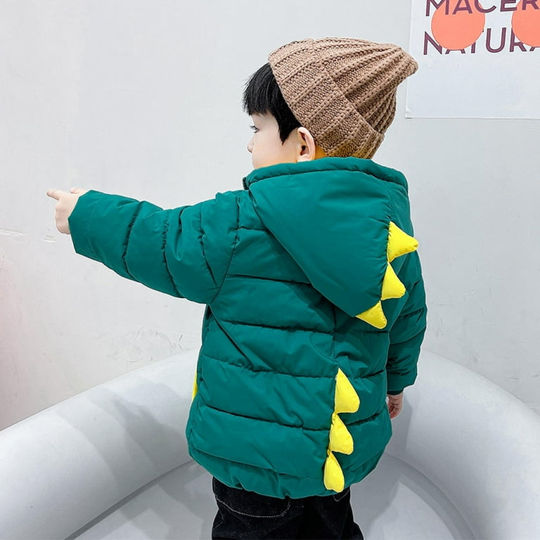 Boys dinosaur 2024 winter coat