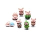 thumbnail image 5 of 2x7 Figuras De Cerdo, Decoración Del Tablero Del Automóvil, Para Dormitorio, Gabinete De Escritorio Sin Tapete, 5 of 9