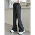 thumbnail image 3 of Girl Sweatpants High Waist Straight Leg Athletic Pants with Pockets Girls Athletic Pants Size 11-12 Years, 3 of 7